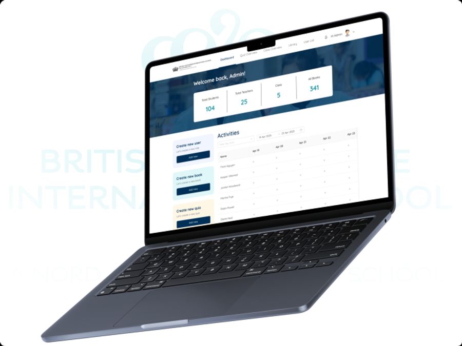 The BVIS reading assessment platform